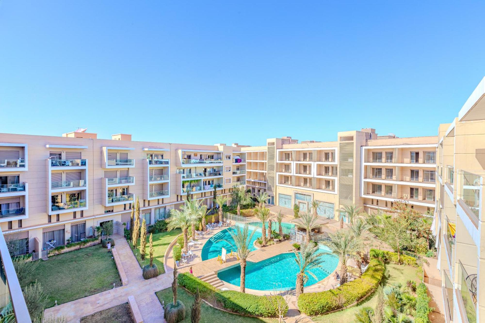 Royal Deluxe Gold - Marrakech, Luxe Pool View Lejlighed Marrakesh Eksteriør billede